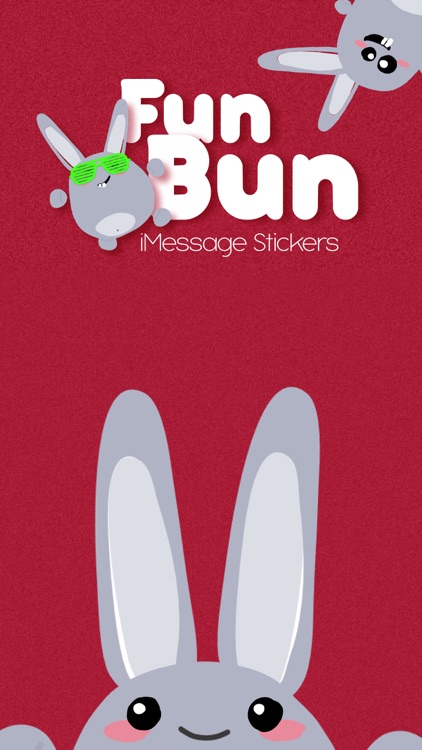 Fun Bunny iMessage Stickers