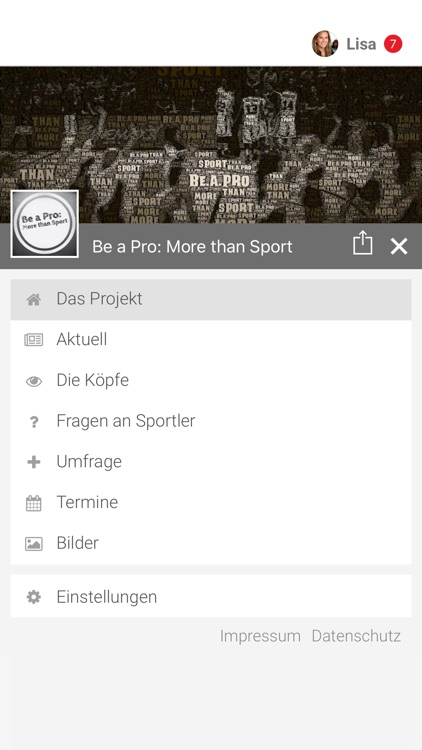 Be a Pro: More than Sport