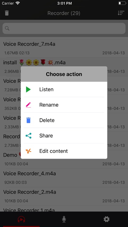 Voice recorder - Voz screenshot-6