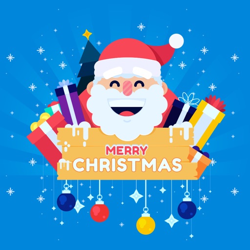 Santa Claus Stickers 2019
