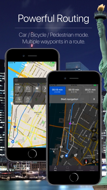New York Offline Navigation