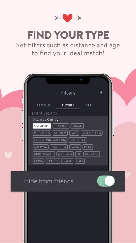 The mobile-dating app designed for singles in Asia