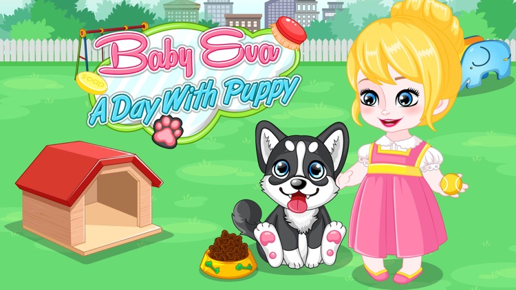 Baby Anna A Day with Puppy