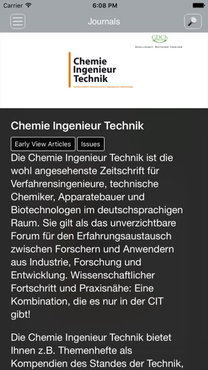 Chemie Ingenieur Technik(圖3)-速報App