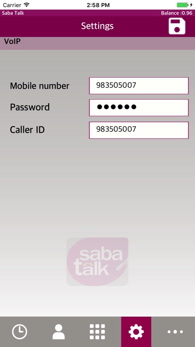Saba Talk screenshot 3