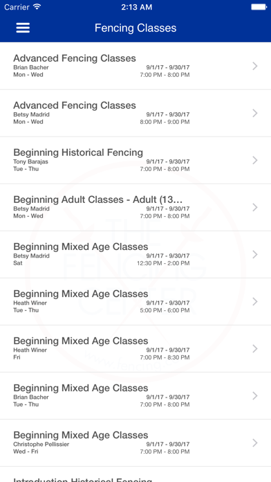 The Fencing Center screenshot 4