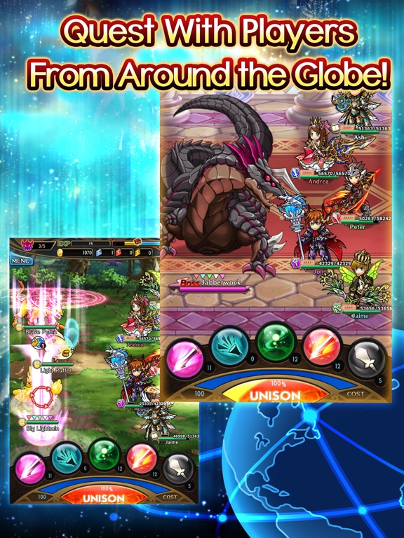 Unison League для iPad