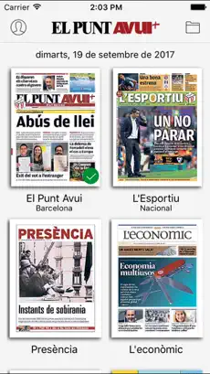 Imágen 2 El Punt Avui - Nacional iphone