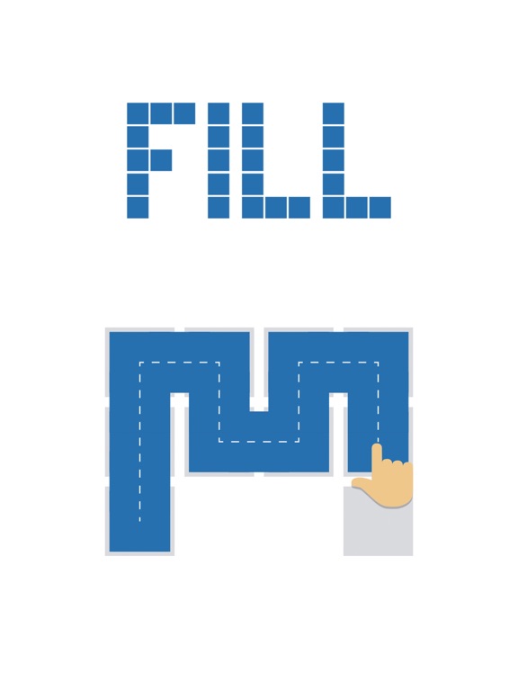 Скачать игру Fill one-line puzzle game