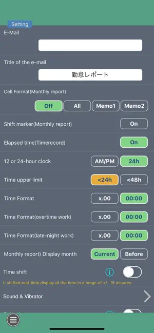 Captura 7 Work Log -Time sheet- iphone