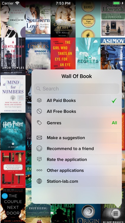 Wall Of Book