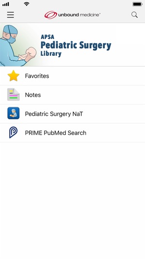 APSA Pediatric Surgery Library(圖1)-速報App