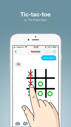 Tic-tac-toe - Game stickers(圖1)-速報App