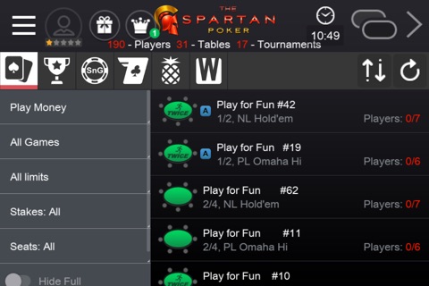 Spartan Poker India screenshot 2