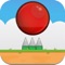 Flip Flap Fly Bouncing Red Ball