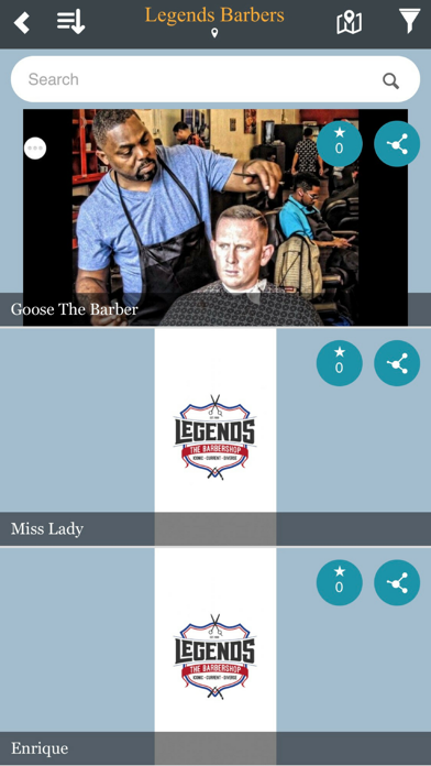 Legends The Barbershop App screenshot 2