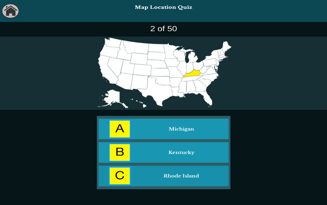 States Map Tutor(圖3)-速報App