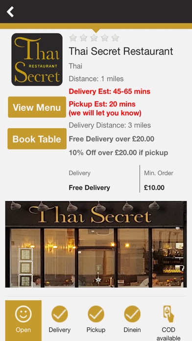 Thai Secret Restaurant screenshot 3