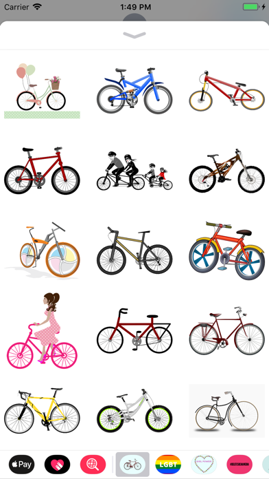 Bicycle Stickers: Bike It Up screenshot 3