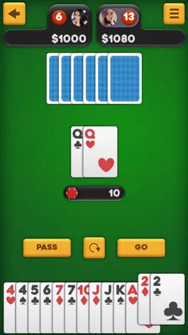 Game screenshot 2P Big 2 Poker mod apk