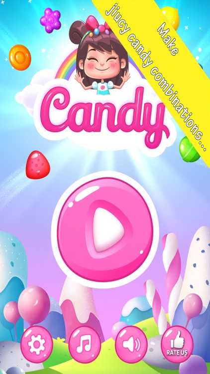 Sweet Candy Fever Match3 Game screenshot-4