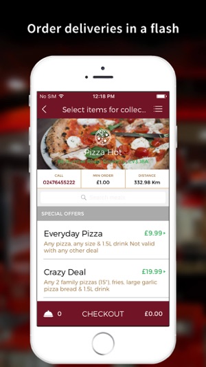 Pizza Hot Takeaway Coventry