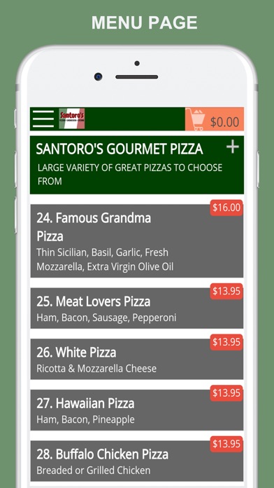 Santoro’s Pizzeria screenshot 2
