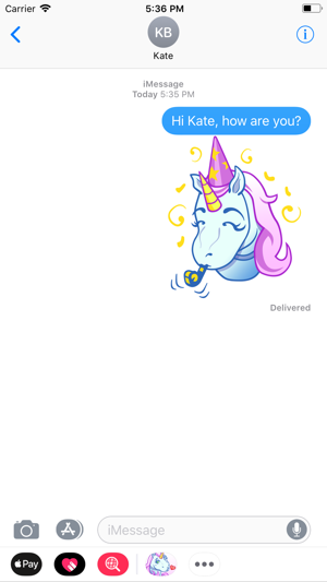 Unicorn Emojis Sticker Pack(圖1)-速報App