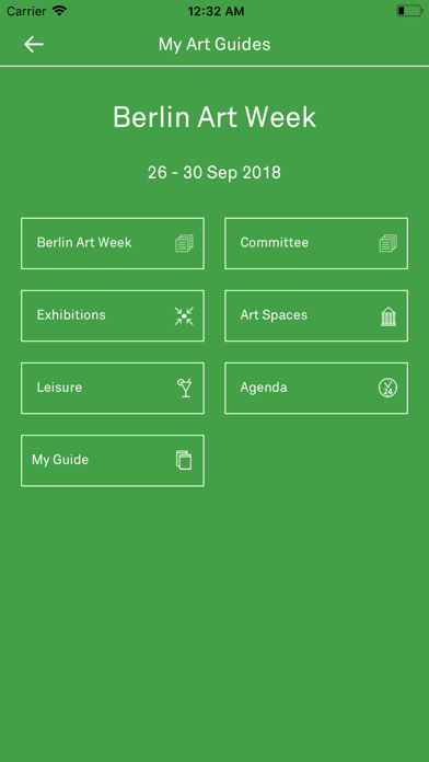 Berlin Art Week 2018 screenshot 2