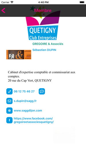 QUETIGNY CLUB ENTREPRISES(圖3)-速報App