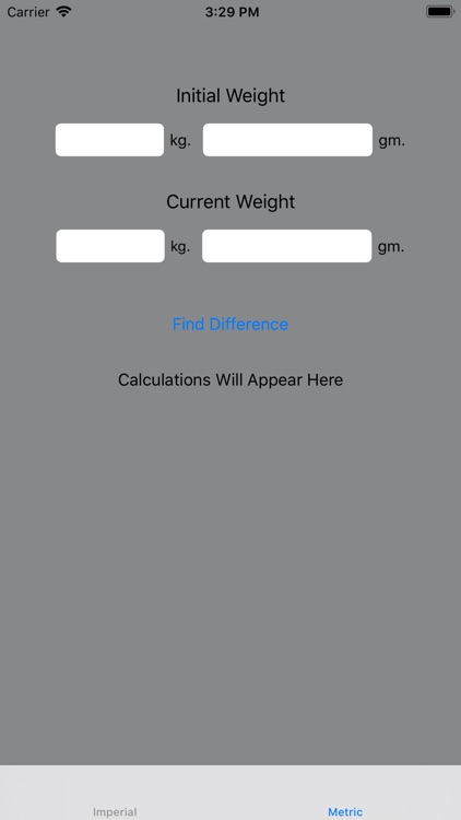 Pediac Weight Calculator