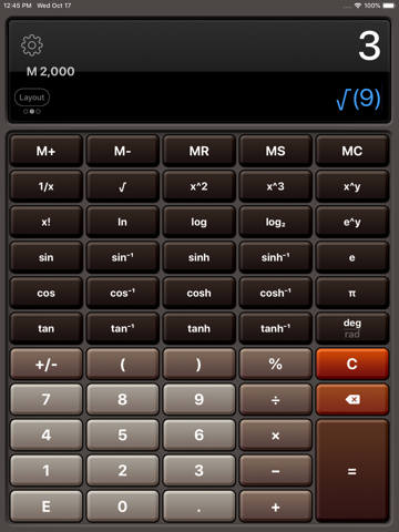 Calculator HD Pro Lite screenshot 2