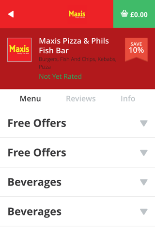 Maxis Pizza & Phils Fish Bar screenshot 3