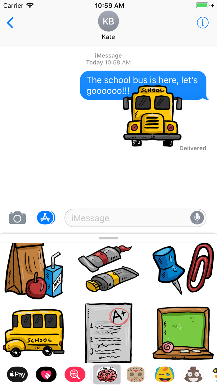 Back 2 School Stickers