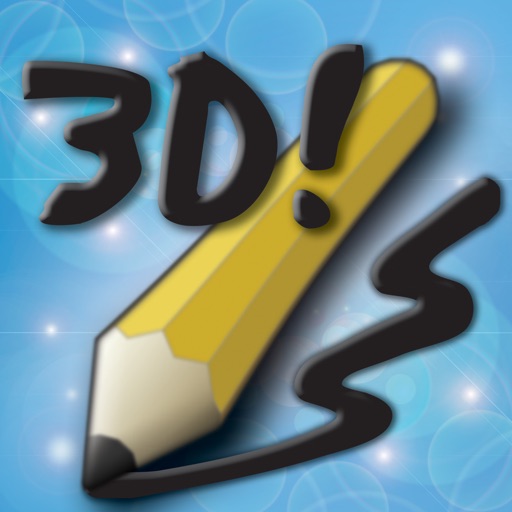 Draw 3D: a magical sketch tool iOS App