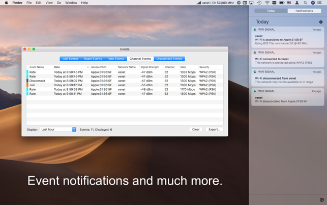 Mac Tool For Measuring Wifi Strength