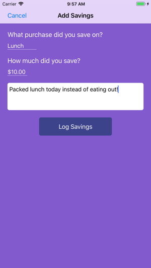 SaveSense: Save, Log, Indulge(圖3)-速報App