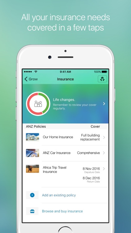 Grow by ANZ: banking, insurance, super & investing screenshot-4