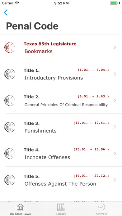 US Laws, State Law Library screenshot 2