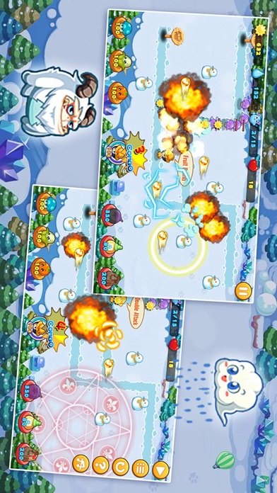 Fruit Defender-fun cute games screenshot 2