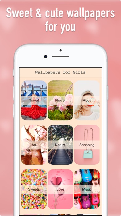 How to cancel & delete Top Wallpapers HD Girly Themes from iphone & ipad 1