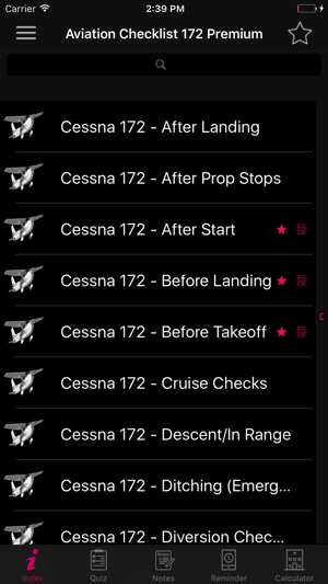 Aviation Checklist 172 Premium(圖8)-速報App