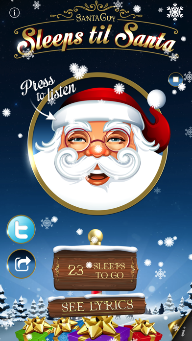 How to cancel & delete Sleeps til Santa from iphone & ipad 1