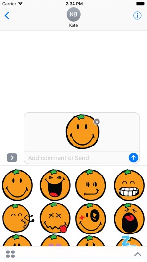 Smiley Orange Pack(圖1)-速報App