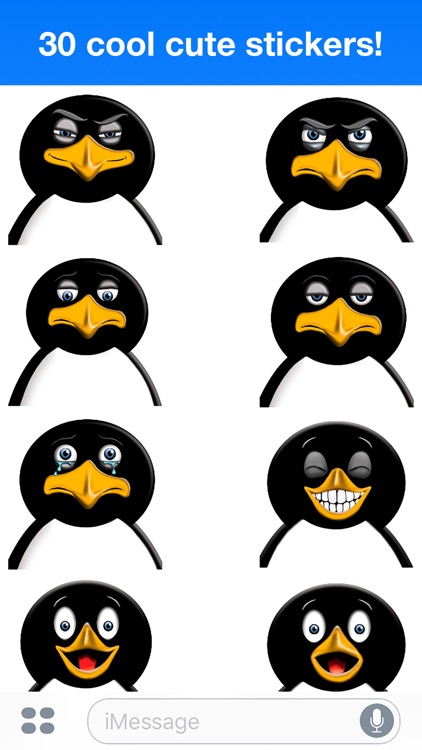 Penguin - Cute stickers