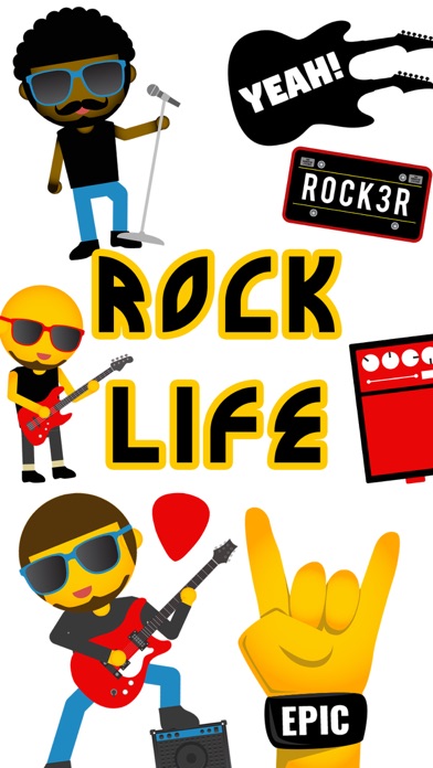Rock Music Emoji App screenshot 3