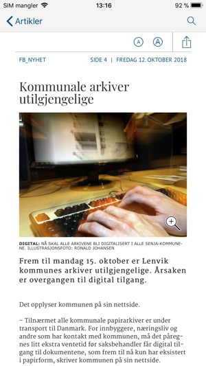 Folkebladet eAvis(圖4)-速報App