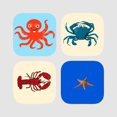 Sea Life Sticker Bundle