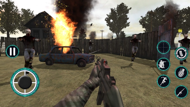 Grim Zombie Hunter:  Survival screenshot-3