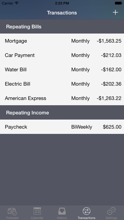 CashFlowCast: Expense Tracker screenshot-3